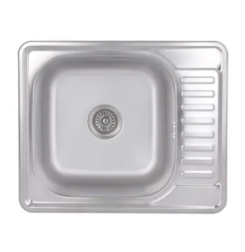 Кухонная мойка Brinex 5848 0,8 мм Satin (BRIN5848SAT08)