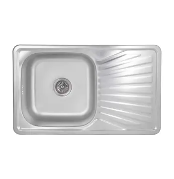 Кухонная мойка Brinex 7848 0,8 мм Micro Decor (BRIN7848MDEC08)