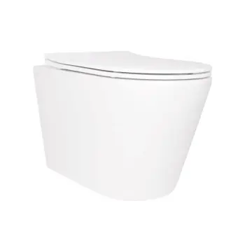 Унитаз подвесной Qtap Scorpio безободковый Ultra Quiet с сиденьем Soft-close QT14332380ASW