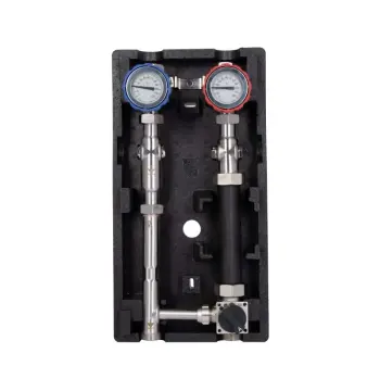 Насосная группа Thermo Alliance Forte TAF-QSPGR3 из нержавеющей стали с трехходовым клапаном, правое подключение 1", без насоса и сервомотора (TAF-QSPGR3)