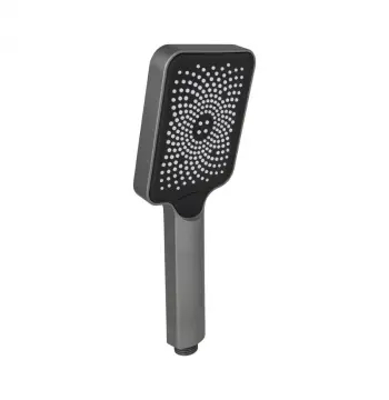 Лейка для ручного душа Lidz LDNIA33GRP48538 Niagara 33 графитовая прямоугольная 145×95 мм трехрежимная (LDNIA33GRP48538)