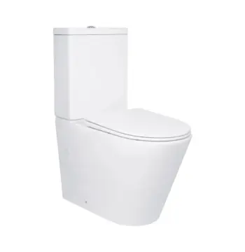 Унітаз-компакт Qtap Swan Eco Ultra Quiet білий безобідковий з сидінням Soft-close (QTSWA27W48748)