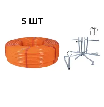 Акційний набір труби для теплої підлоги Thermo Alliance Professional / Standart тришаровий помаранчевий з PEX-A/EVOH 16x2.0 мм 320 м з обладнанням для розмотування (SD00055073)