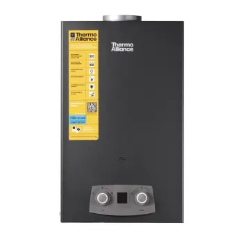 Газовая колонка Thermo Alliance EURO+ JSD20-10NQB черная дымоходная 10 л/мин (JSD2010NQBEUROPLUSBLACK)