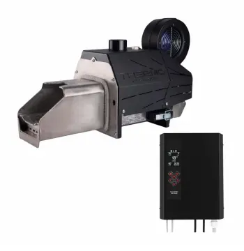 Пелетний пальник Thermo Alliance EVO 60 в комплекті зі шнеком 1.5 м та контролером Pelet-1 (TAEVO-60SET)