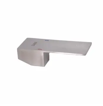 Ручка для змішувача Lidz LDKUB1054226349497 Kubis з нержавіючої сталі нікельована 35 мм (LDKUB1054226349497)