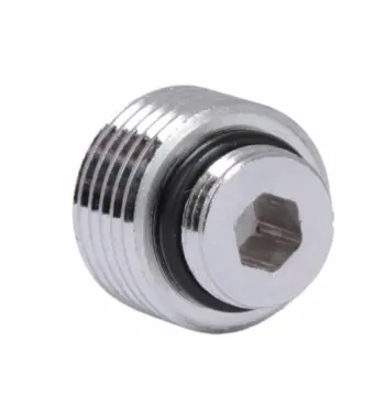 Футорка Qtap Capricorn QTCAP17202049619 металлическая для душевой штанги 17×20×20 мм (QTCAP17202049619)