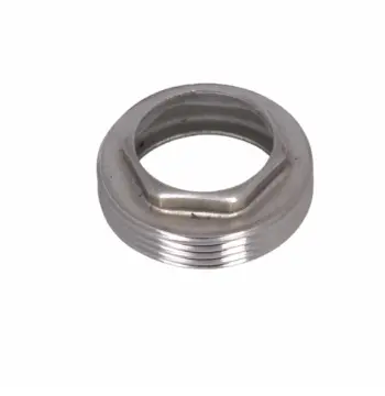 Поджимная гайка картриджа Qtap QTARVNAN27527510349965 Arvin/Nando из нержавеющей стали для смесителя 27.5х27.5х10.3 мм (QTARVNAN27527510349965)
