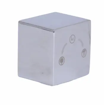 Ручка Qtap QTGEM256323250066 Gemini латунна хромована для душової системи на три споживача (QTGEM256323250066)