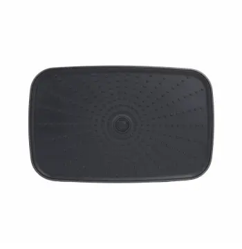 Потолочная лейка Qtap QTGEM34190290GMB50069 Gemini из нержавеющей стали с PVD-покрытием gunmetal black (QTGEM34190290GMB50069)