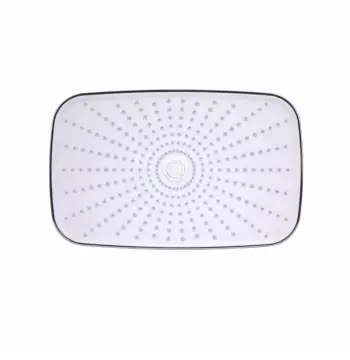 Потолочная лейка для душа Qtap QTGEM34190290CRM50070 Gemini из нержавеющей стали, хром (QTGEM34190290CRM50070)