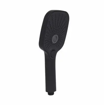 Лейка для ручного душа Qtap Gemini пластиковая черная матовая (QTGEM43100260BLA50072)