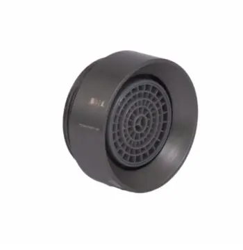 Аератор в зборі Qtap QTGEM12923723750083 Gemini пластиковий матовий чорний для душової системи (QTGEM12923723750083)