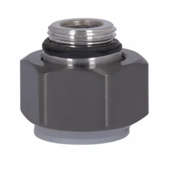 Гайка в зборі Qtap Gemini сталева чорна матова для змішувача (QTGEM16297297BLA50191)