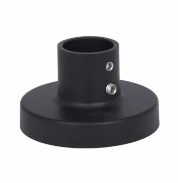 Кріплення стійки Qtap QTGEM35595BLA50205 Gemini сталеве чорне матове для душової системи (QTGEM35595BLA50205)