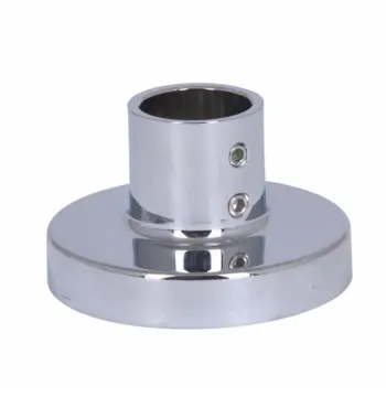Крепление стойки Qtap QTGEM35595CRM50207 Gemini стальное хром для душевой системы 35×59 мм, 5 мм (QTGEM35595CRM50207)
