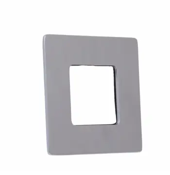 Декоративная накладка для картриджа Qtap Inspai-Varius V00440701 стальная хромированная для гигиенического душа (QTINSVAR69878698CRM50357)