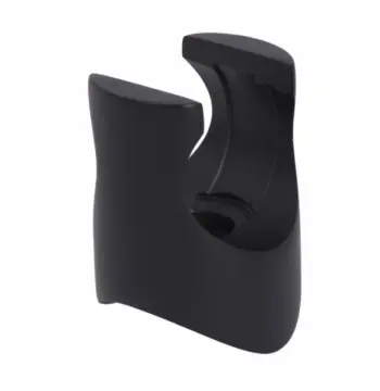 Кронштейн Qtap Inspai-Varius V00440001 пластиковий чорний матовий для гігієнічного душу (QTINSVAR29740298BLA50368)