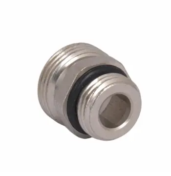 Ниппель Thermo Alliance 1/2Нх3/4Н Forte 1/2"Нх3/4"Н латунный для коллектора (TAF013)
