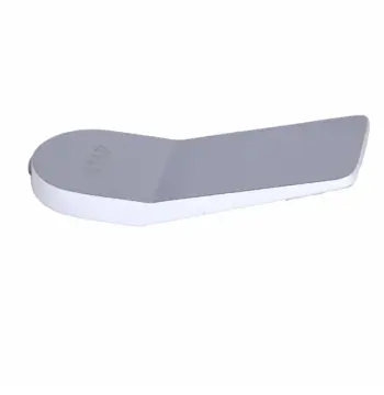 Ручка картриджа Qtap QTPRE421092343CRW50514 Presto металева хром/білий для змішувача (QTPRE421092343CRW50514)