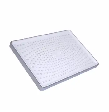 Стельова лійка для душової системи Qtap QTPRE30521040CRW50580 Presto пластикова хром/біла (QTPRE30521040CRW50580)