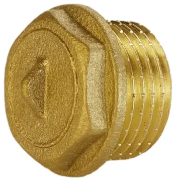 Заглушка 1/2″Н латунная А1091А