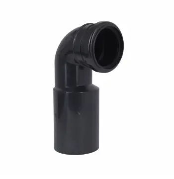 Патрубок сливной Qtap Standard DN90 пластиковый угловой для инсталляции (QTSTD167BL50800)