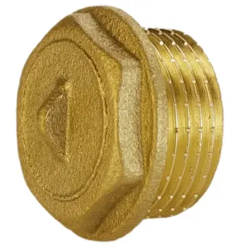 Заглушка 3/4″Н латунная А1092А