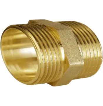 Ниппель 1″НН латунный А0506А