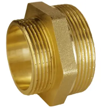 Ниппель редукционный 1 1/4″х1″НН латунный А0594А