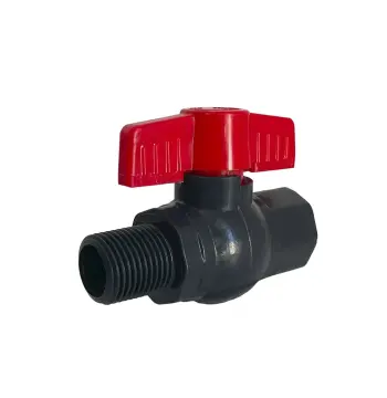 Кран ПВХ 1/2" ВЗ (сірий)