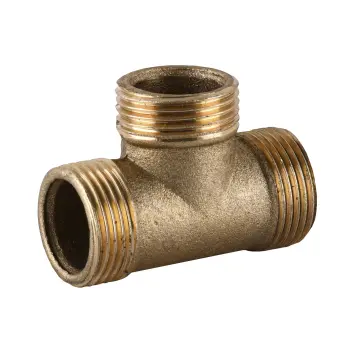 Тройник 3/4″ННН латунный усиленный 660Б