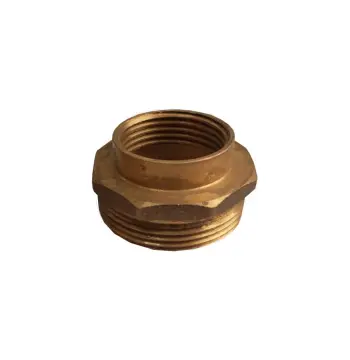 Футорка 1 1/2″х 1″НВ латунная 722Б