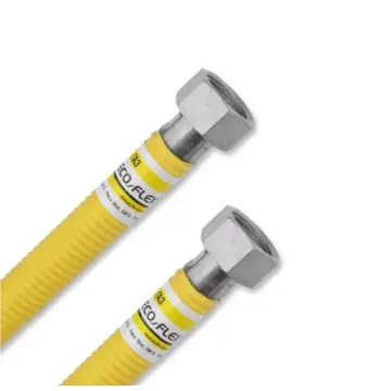 Гофрований гнучкий шланг Eco-Flex Газ/Супер 50 см гайка-гайка 1/2"