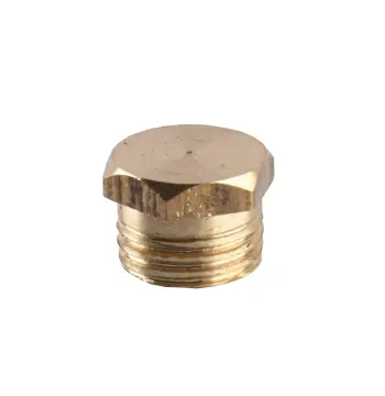 Заглушка 1/4″Н латунная 1019-1Б