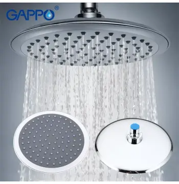 Тропічний душ GAPPO G14, Ø200 мм, хром