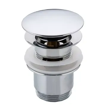 Донний клапан Frap F60, автомат, 1 1/4", хром