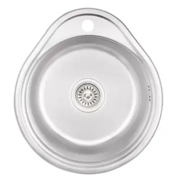 Кухонна мийка WEZER 4843(06) Decor 480x430x160 мм + сифон