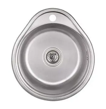 Кухонна мийка WEZER 4843(06) Satin 480x430x160 мм + сифон