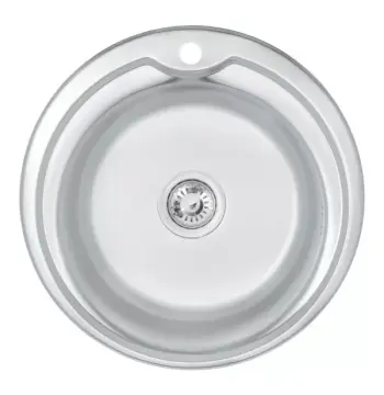 Кухонна мийка WEZER 510(08) Satin 510x180 мм + сифон