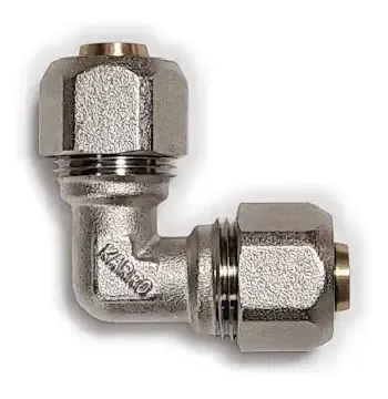 Колено для металлопластиковых труб KARRO KR0631 20x20