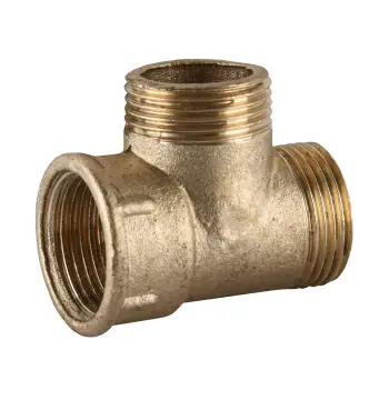 Трійник 3/4″ВЗЗ латунний 209Б