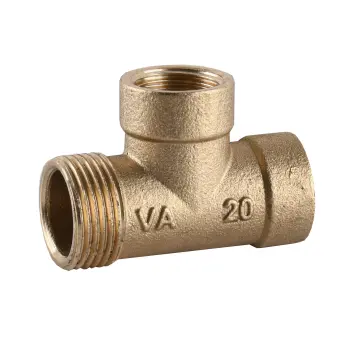 Тройник редукционный 3/4″х1/2″х1/2″НВВ латунный A0225A