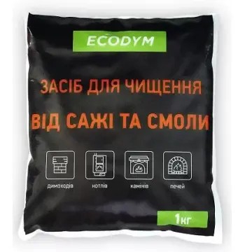 Засіб "Ecodym" для чищення димоходу, 1кг