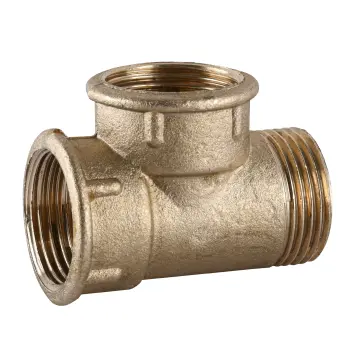 Тройник 1″ВВН латунный усиленный 230Б