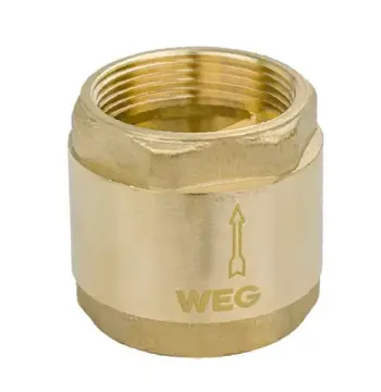 Зворотний клапан із лат. шток 1" WEG