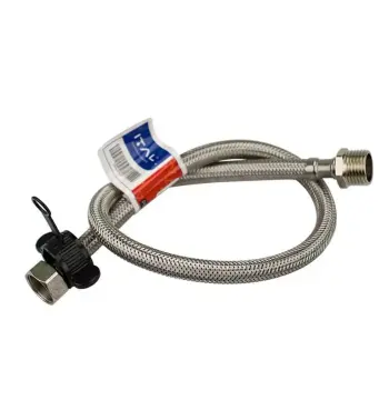 Шланг для підведення води ITAL Pro-Flex 30 см гайка-штуцер 1/2"