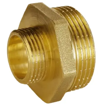 Ниппель редукционный 1 1/2″х 3/4″НН латунный А0510А