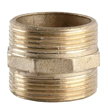 Ниппель 1 1/2″НН латунный 526-1Б