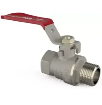 Кран кульовий V&G Optima 3/4" ВЗ (червона ручка)